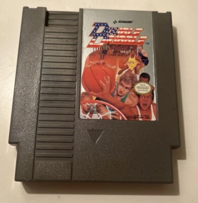 Double Dribble Basketball - NES Nintendo Game Tested Works Great - Image 1 of 2