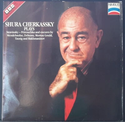 NIMBUS 45018 ED 1 UK SHURA CHERKASSKY PLAYS STRAVINSKY MENDELSSOHN DEBUSSY LP - Image 1 of 3