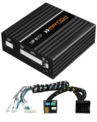 Amplificador Match Up 6DSP + Arnés PP-VAG 2.6 Porsche Plug & Play 911 Cayenne Panamera Foto 1 de 4