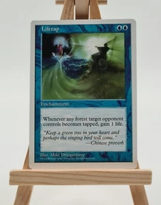 Lifetap Fifth Edition (5ED) Carta Magic MTG Inglese (Segno di Vita) - Foto 1 di 2