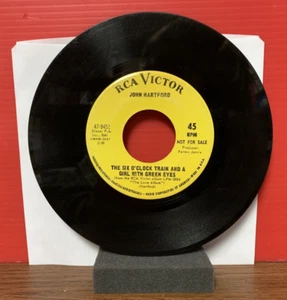 John Hartford "The Six O'Clock Train &A Girl With Green Eyes/Big Blue Balloon" - Picture 1 of 4