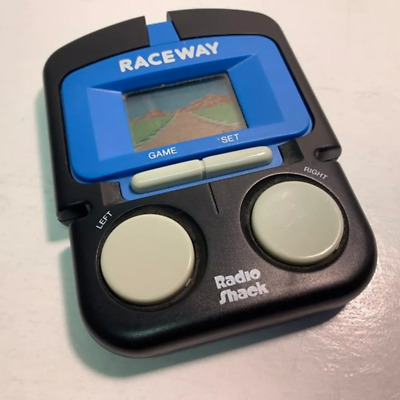 Vintage Raceway RadioShack Handheld Game 1990