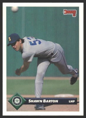Shawn Barton #53 1993 Donruss Seattle MarinersRC Rookie - Image 1 of 2