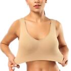 Sports Bras for Women, Seamless Comfortable Yoga Bra with Removable Pads, XX-...