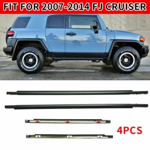 Door Window Moulding Trim Seal Belt Fit Toyota FJ Cruiser Weatherstrip 07-14 US - Picture 1 of 11