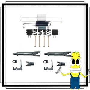 Kit completo de herrajes de tambor de freno trasero para GMC SIERRA 1500 2009-2015 - Imagen 1 de 1