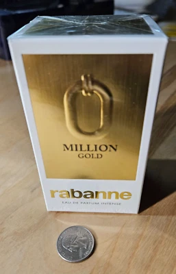 Paco Rabanne 2024 1 millón de oro eau de perfume intenso 1,7 oz/50 ml #E4-9 Foto 1 de 4