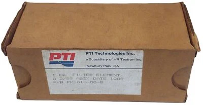 Elemento de filtro hidráulico de microvidrio PTI FK-010-GG-B de 3 micras Foto 1 de 3