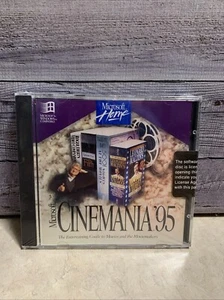 Microsoft Cinemania '95 (CD-ROM, 1994, Windows) New Sealed - Picture 1 of 2