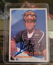 Sandy Alomar Jr. 1990 SCD Baseball Card Price Guide #7 RC IP IN Person Auto