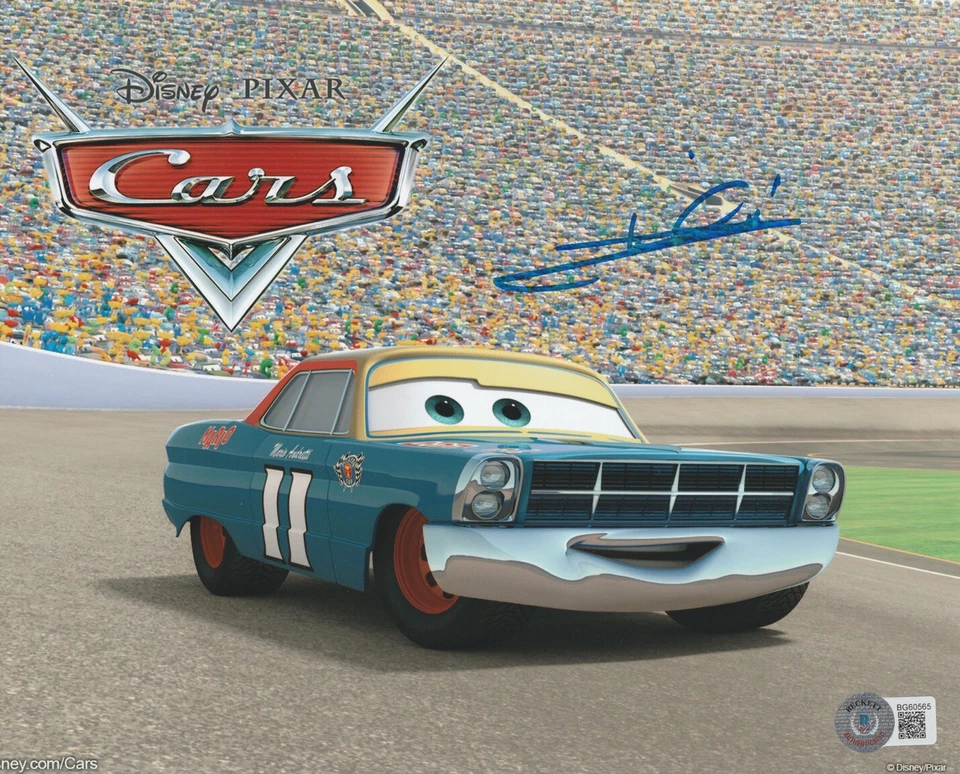 Foto firmada por Mario Andretti 8x10 *Fórmula Uno *Coches 67 Ford Fairlane* BAS Foto 1 de 1