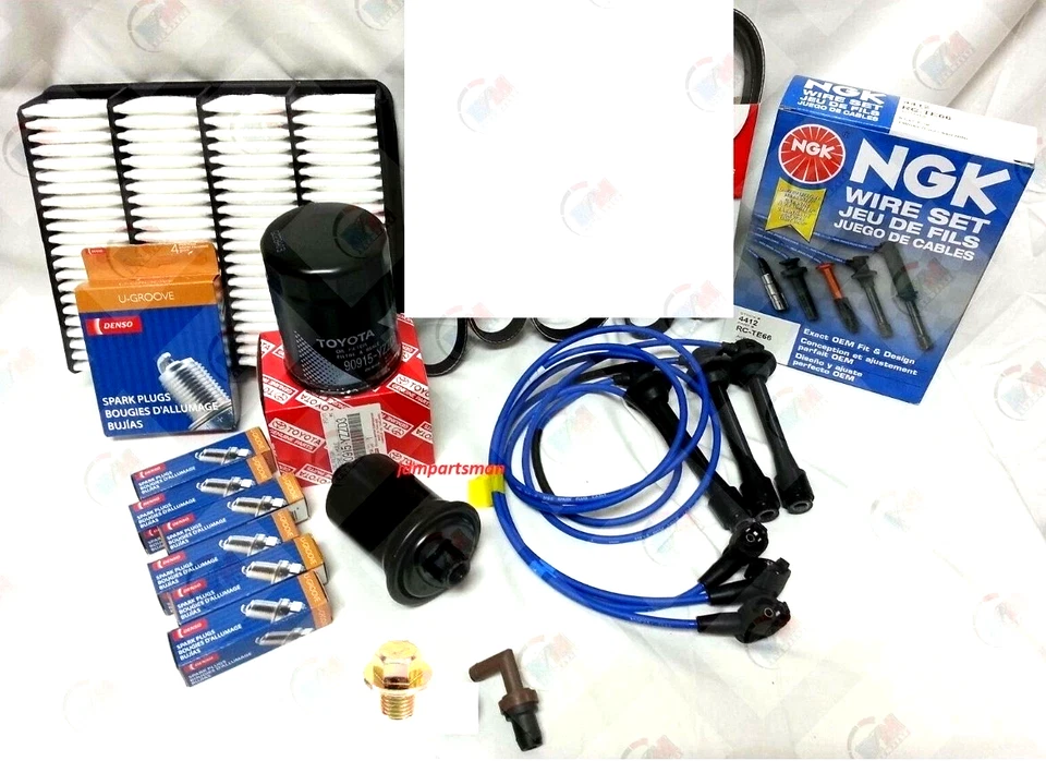 Kit de ajuste (com fios e filtros NGK) 1996-2002 Toyota 4runner / Tacoma 3.4L V6 - Imagem 1 de 1