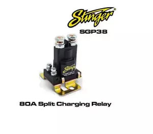 STINGER High Current 80Amp SGP38 Split Charging Relay Vehicle Battery Isolater - Picture 1 of 1