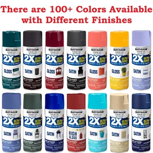 Rust-Oleum American Accents 2X Ultra Cover Spray Paint, 12oz, 100+ Colors - Picture 1 of 111