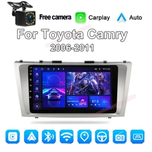 2Din Android12 Car Radio Multimedia Video Player for Toyota Camry Apple Carplay - Picture 1 of 10