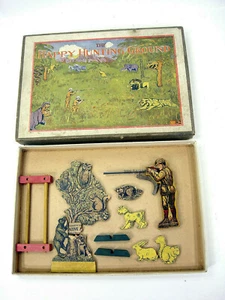Antico gioco di tiro a terra anni '20 The Happy Hunting Madmar Quality Company - Foto 1 di 6