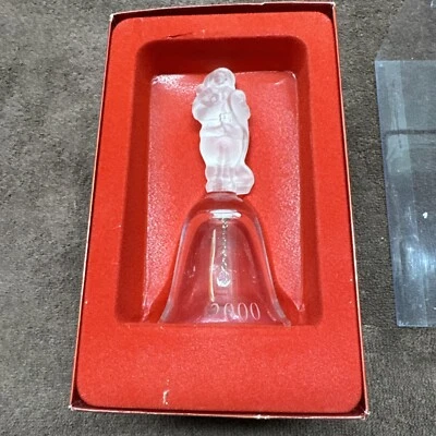 K1• Lista de Santas Lenox 2000 vintage de 4,75” de alto NUEVO en caja-República Checa Foto 1 de 4