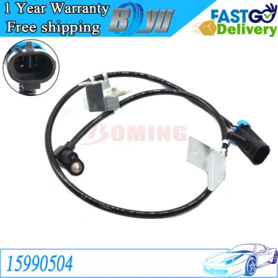 Sensor de velocidad de rueda ABS delantero derecho para 15990504 Chevrolet GMC K2500 K3500 Foto 1 de 4