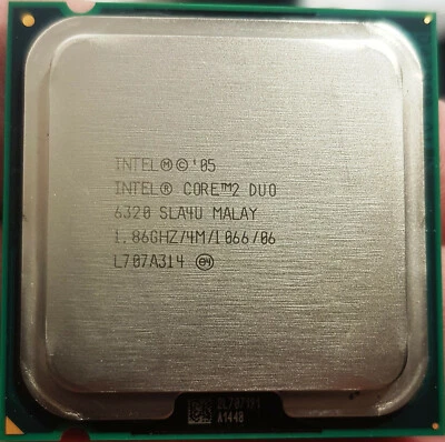 PROCESSORE Intel Core 2 DUO E6420 CPU 4M Cache,2.13 GHz, 1066 MHz FSB PLGA775 - Immagine 1 di 2