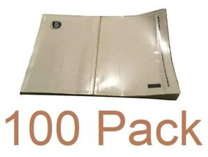 100 x Clear 7" x 10" Pouches Shipping Address Label Package Insert Sleeve Window - Picture 1 of 2