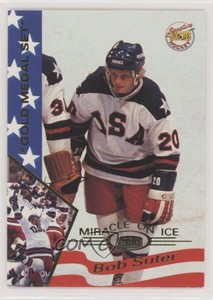1995 Signature Rookies Miracle on Ice 1980 Gold Medal Set Bob Suter #34