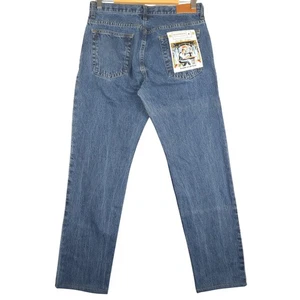 Dearborn Mens Tailored Fit Stone Wash Denim Jeans Size 33 - Picture 1 of 7