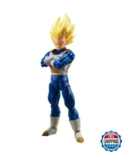 DBZ Super Saiyan Vegeta (Dangerous Pride) S.H.Figuarts Action Figure - New - Foto 1 di 8