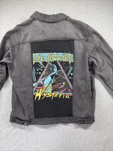 vintage def leppard tour jacket hysteria rare 87-88 - Picture 1 of 8