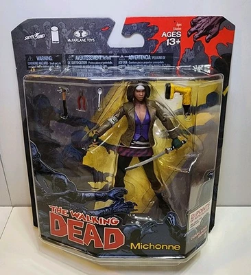 Figura Michonne The Walking Dead - Serie de cómics 1 McFarlane Toys nuevo sellado Foto 1 de 4