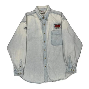 National Championship 1999 Chase Authentics Nascar Denim Shirt - XL Light Wash C - Picture 1 of 7
