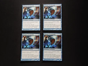 4x Spell Snare Russian MP/HP [Dissension] Mtg Magic Free Tracking! - Picture 1 of 2