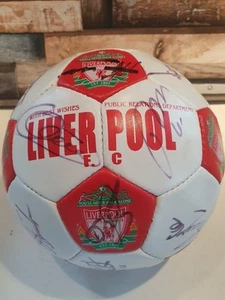 Liverpool FC Multi Signed Football 1999/2000 Season - Picture 1 of 21