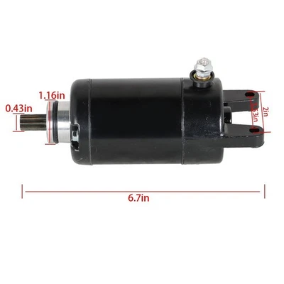 Starter For Kawasaki Eliminator 250 88-94/ 250HS 1991-1994/ Ninja 250R 1988-2012 Foto 1 de 4