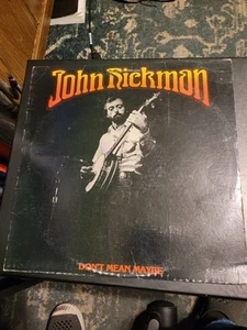 John Hickman Don't Mean Maybe Record  - Picture 1 of 5