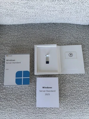 Windows Server Standard 2025 64bit 16 Core USB New, Next Day Free Shipping  - Image 1 of 4