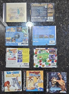 Ps1 Playstation Handbuch & Rückseite Artwork Lot Bomberman Fantasy Race Bugs Taz mehr   - Bild 1 von 21