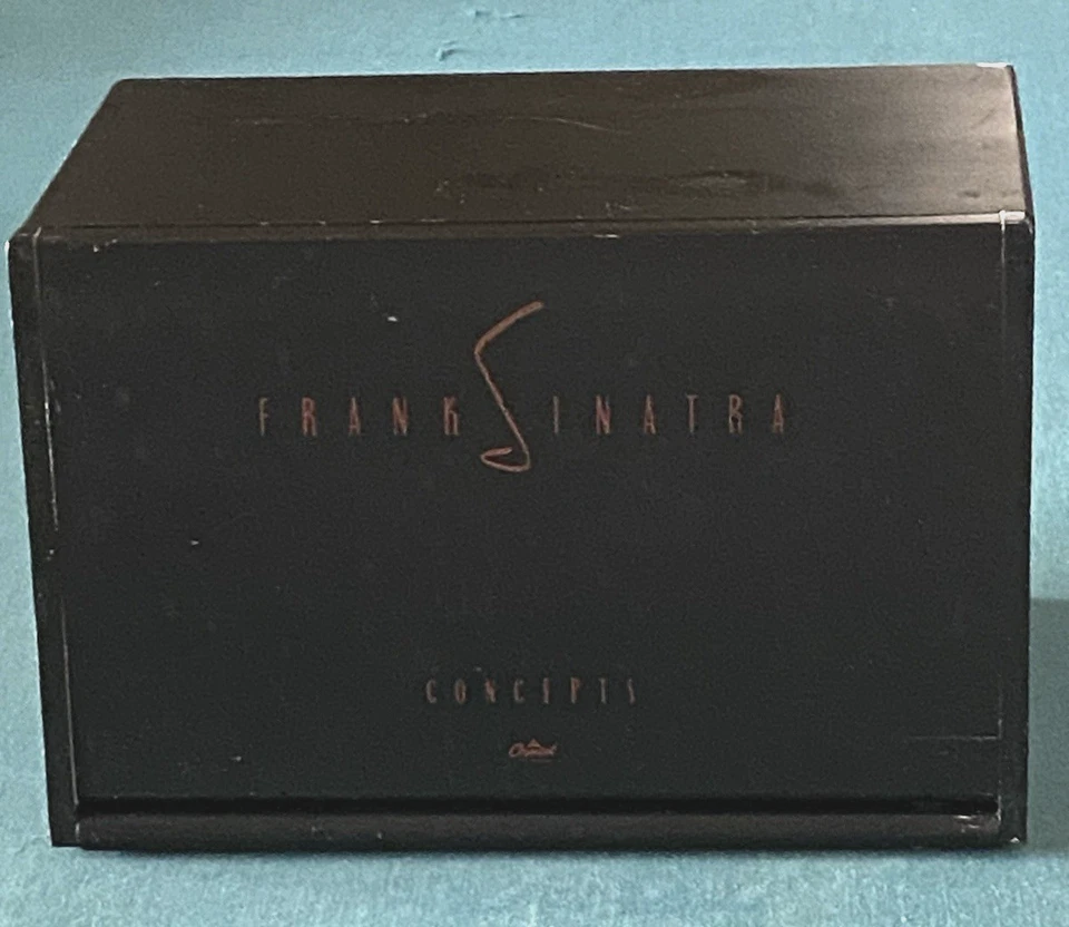 Frank Sinatra Concepts 16 CD Collection in Wood Box Slide Drawer 13 Are Sealed! - Image 1 of 4