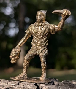 Executioner MPC vintage toy horror figure cast in bronze lost wax sculpture - Picture 1 of 20