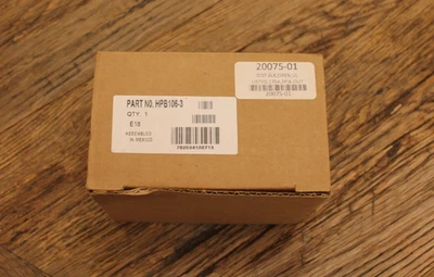 HPB106-3 Edison open power distribution block, 175A, 3-pole, line side: 1 openin - Image 1 of 3