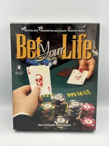 Bepuzzled Jigsaw Mystery Puzzle - Bet Your Life - NEW, sealed - 1000 Pieces - Picture 1 of 4