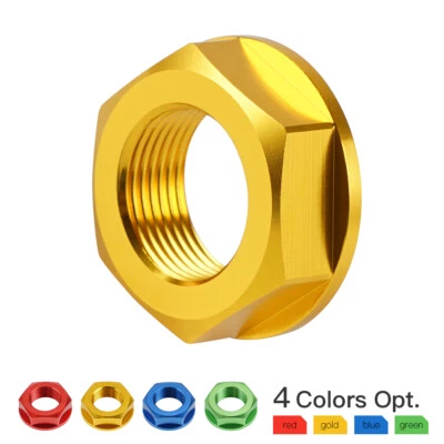 M22 Rear Wheel Axle Lock Nut Screw For Suzuki RMZ250 2007-2020 RMZ450 2005-2020 — 第 1/4 张图片