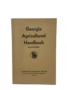 Vintage 1961 Georgia Farm History Book: Georgia Agricultural Handbook Second Ed. - Picture 1 of 12