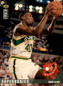 Shawn Kemp # 345 Upper Deck Seattle SuperSonics 1995 - Picture 1 of 2