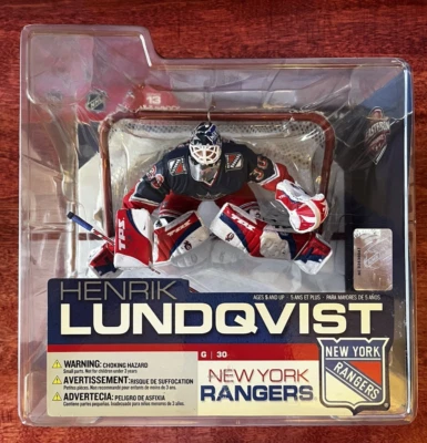 Henrik Lundqvist Goalie #30 Mafarlane Figure NHL 13 New York Rangers Variant - Image 1 of 2