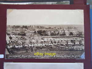 Postcard Guildford Royal Surrey Hospital and County School for Girls c1924