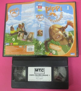 VHS film PIPPI CALZELUNGHE 1 Villa colle In giro a far compere (F174) no dvd - Foto 1 di 1
