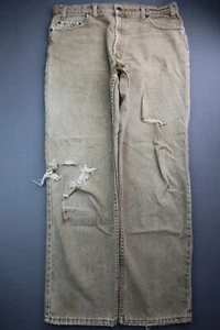 Pantalones de mezclilla vintage para hombre Levi's 540 calce relajado marrón EE. UU. talla 38x32 (medida 37x31) - Imagen 1 de 11