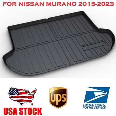 for Nissan Murano 2015-2024,All Weather Trunk Cargo Liner Floor Mats Heavy Duty - Image 1 of 4