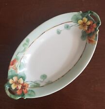 Small LIMOGES Hand Painted Dish 1912