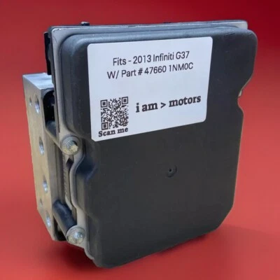 Módulo de bomba de freno ABS reacondicionado 2010-2013 Infiniti G37 3,7 V6 | 47660 1NM0C Foto 1 de 4